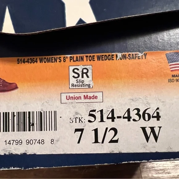 Thorogood 8” work boot - Picture 4 of 4